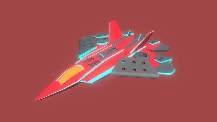FR-42 Comet Raptor 3D Model