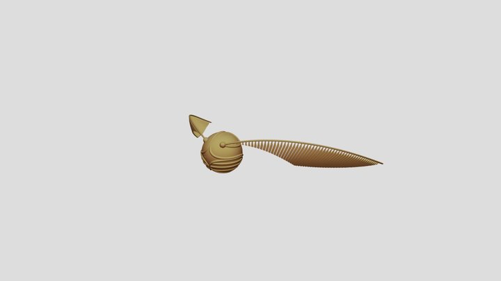 Snitch Ball 3D Model