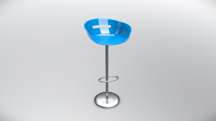 Bar Stool 3D Model