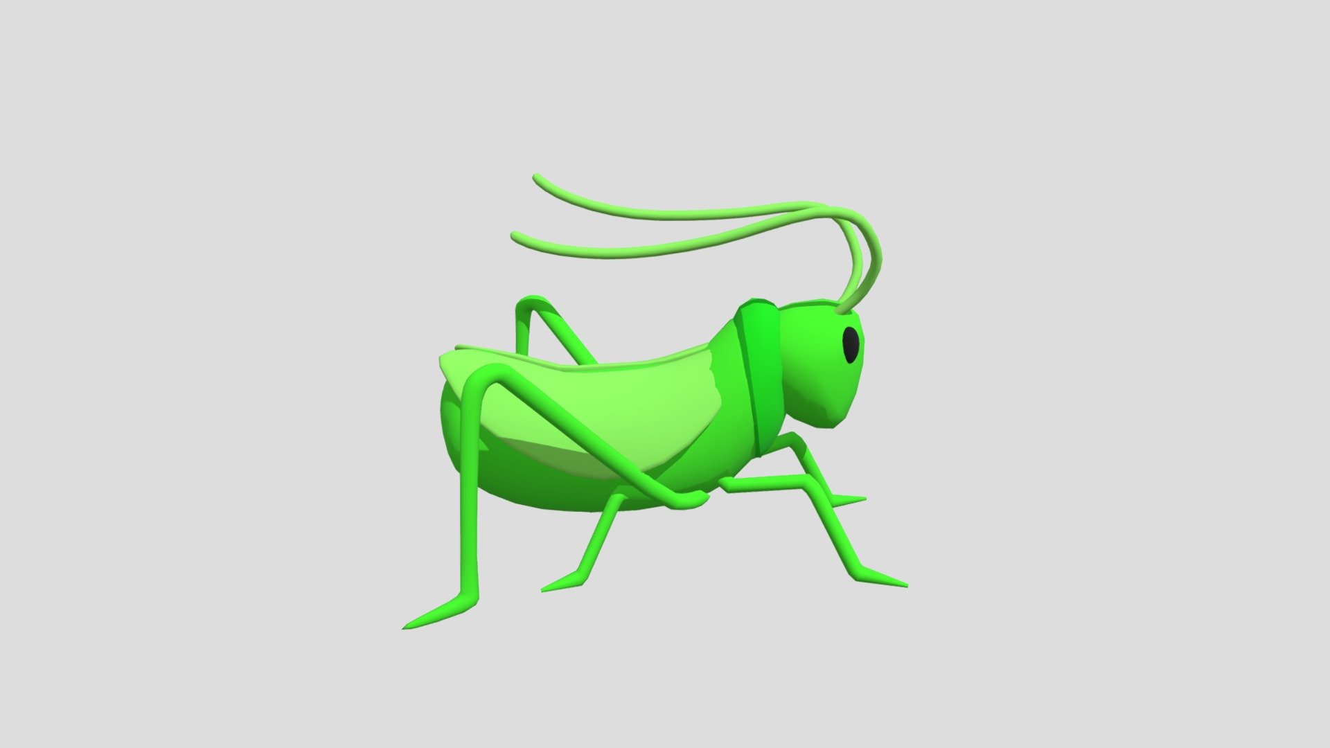 Grasshopper from Poly by Google - Download Free 3D model by IronEqual ...