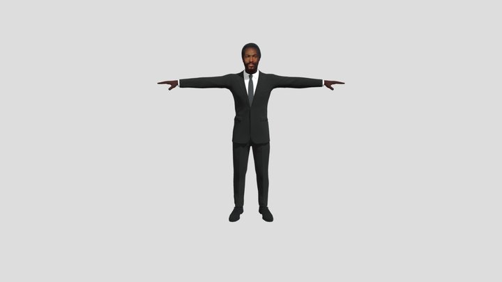 MARVIN GAYE 3D Model