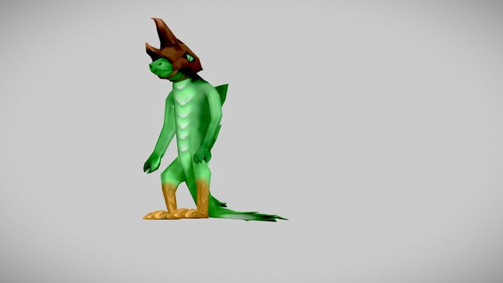 Reptisect Afgewerkt 3D Model