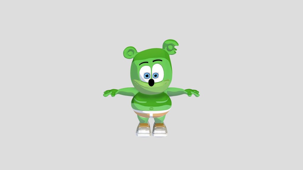 Talking gummibär sketchfab recreation (Prisma3D)