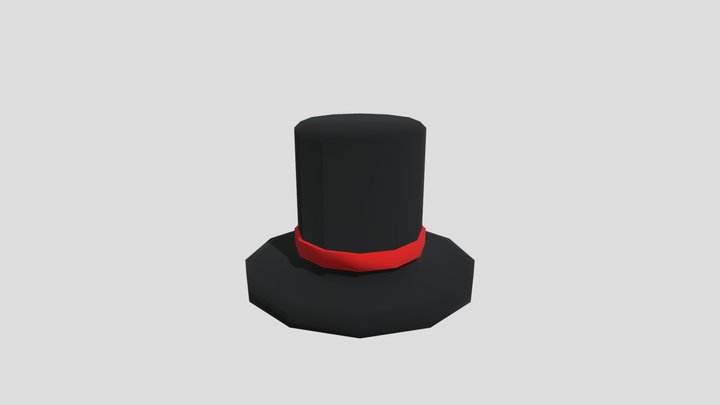 Top Hat Made By Penguin VR20 3D Model