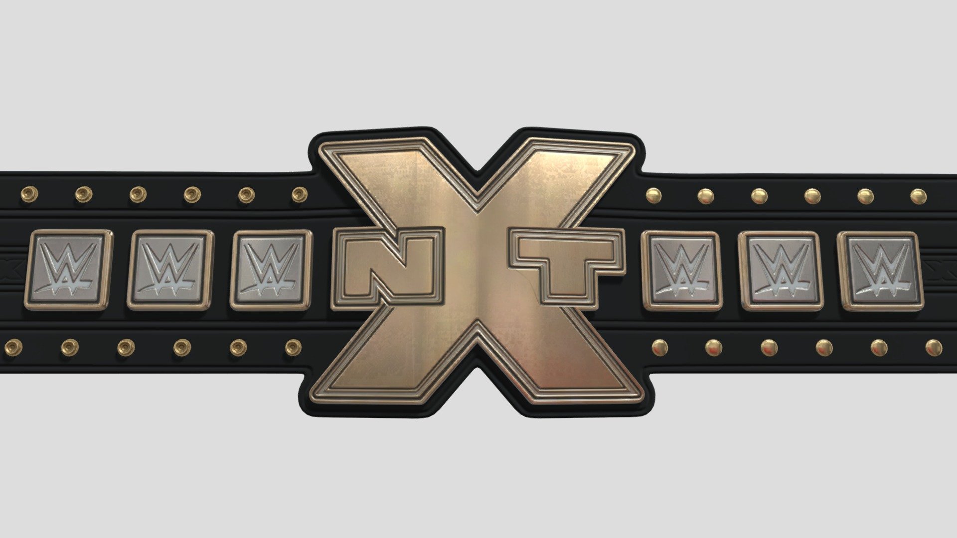 WWE - NXT CHAMPION BELT '12-'17 - Download Free 3D model by ...