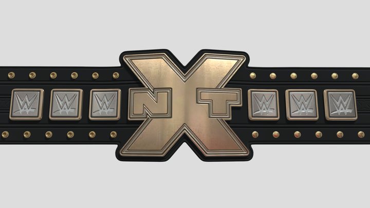 WWE - NXT CHAMPION BELT '12-'17 – Kostenloses 3D-Modell STL