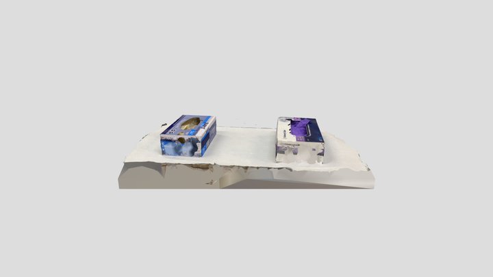 Lab Equipment Gloves 3D Model