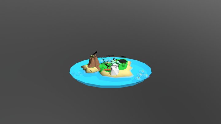 LOTF Island 3D Model