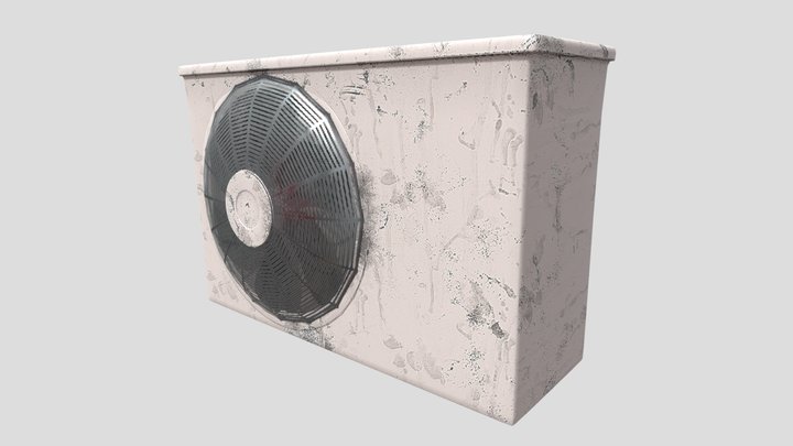 Air conditioner 3D Model