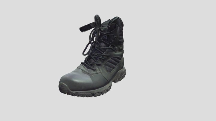 Bota con escaner de mano 3D Model