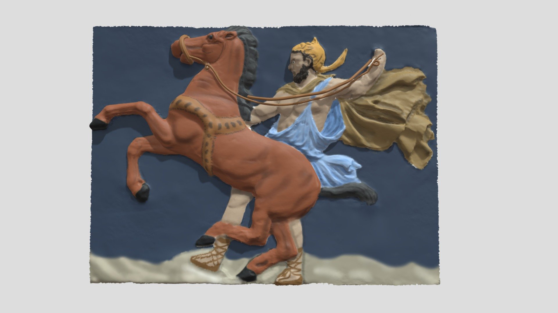 Polychromy West Frieze VIII Modified