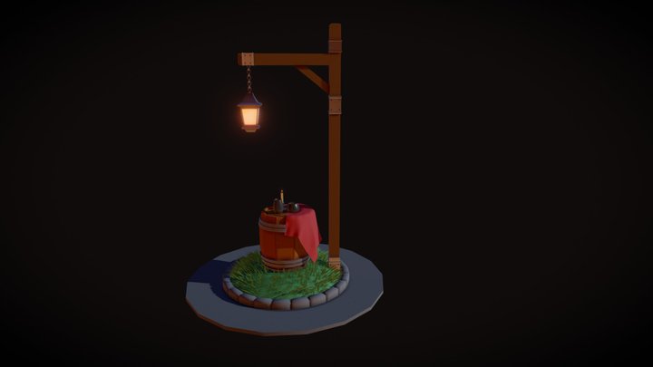 beczka 3D Model