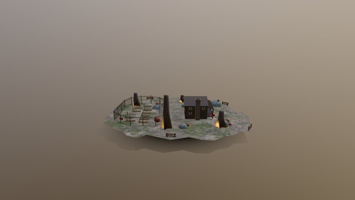 Creepy cabin 3D Model