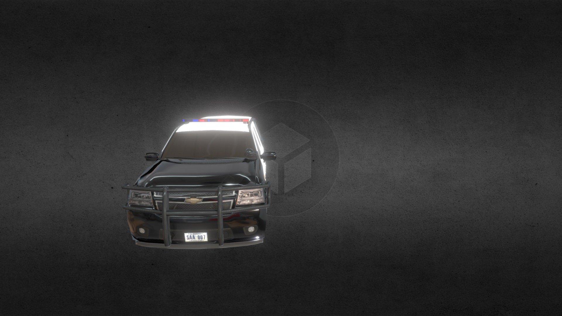 Suburban Sheriff Cruiser