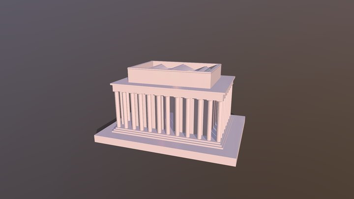 The Lincoln Memorial 3D Model