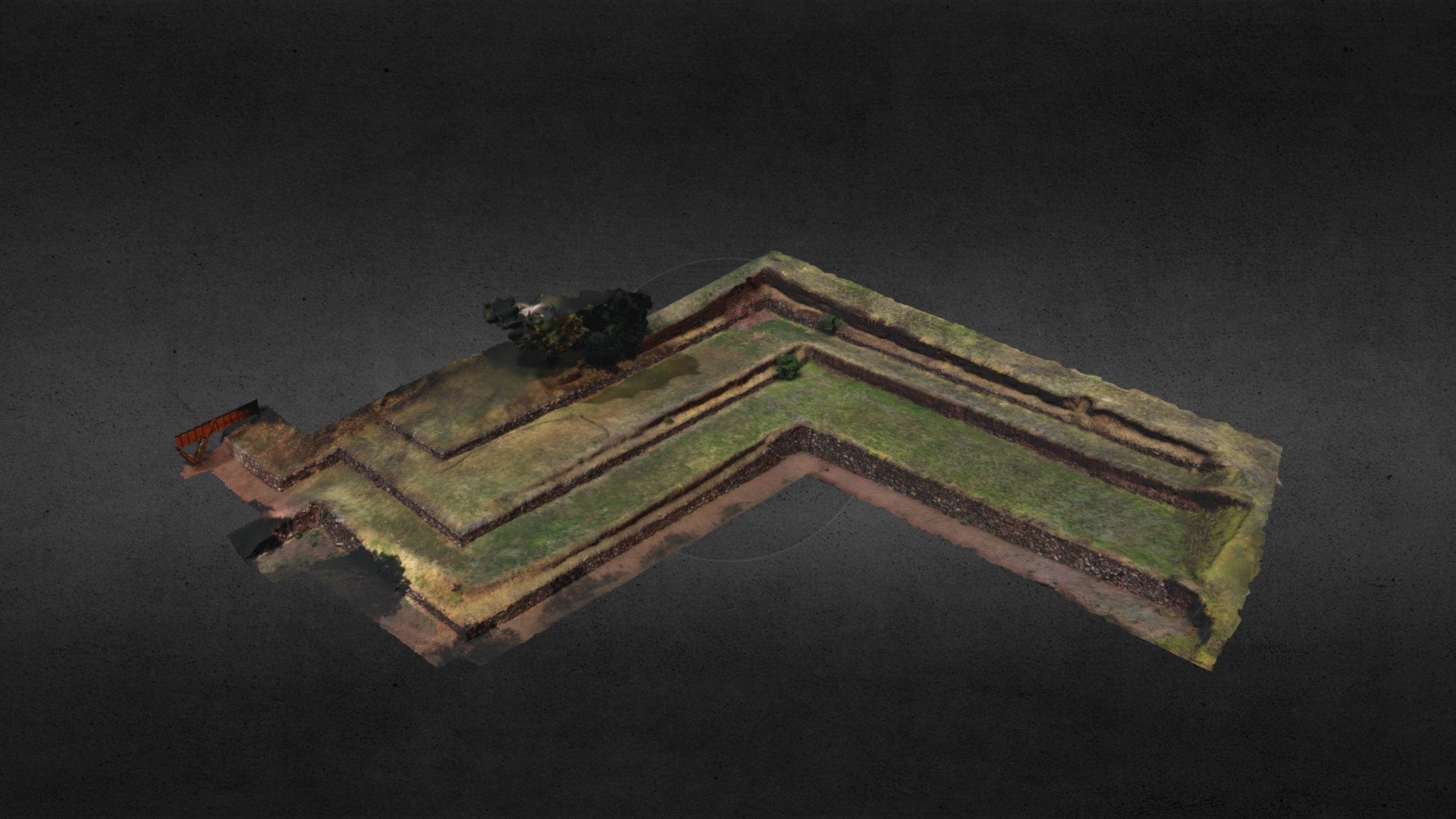 Terraces-03 - 3D model by terevaka [351ff51] - Sketchfab