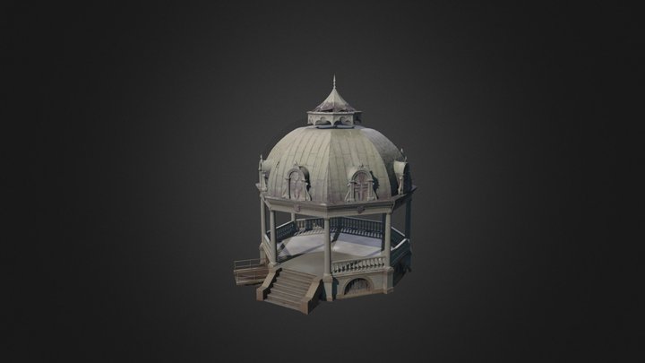 Iolani Palace's Coronation Pavilion 3D Model