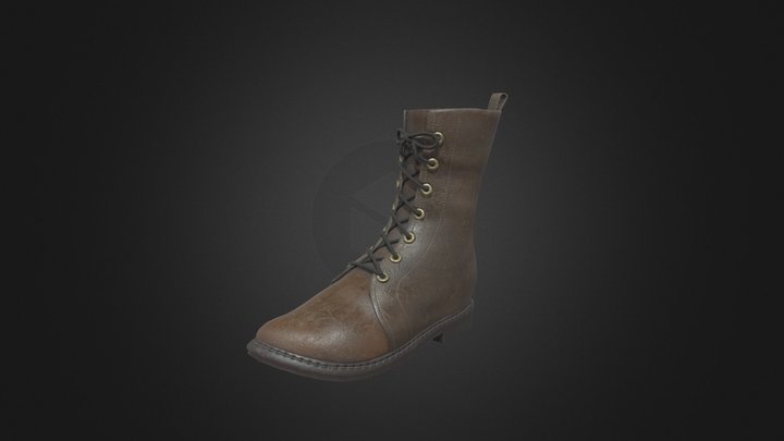 Procedural shoe test 2 – Modello 3D gratuito STL