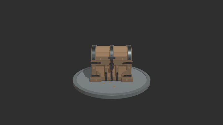 The lost chest 3D Model