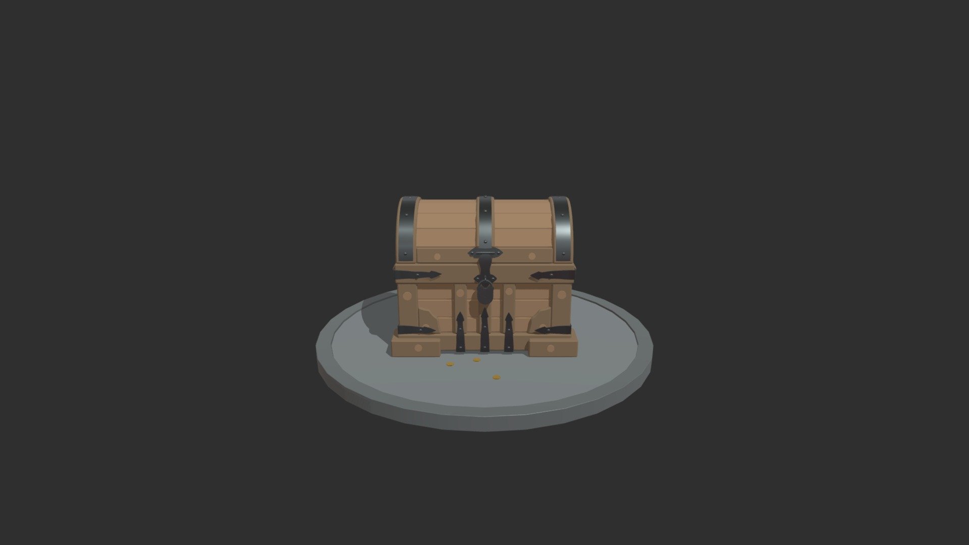 The lost chest - 3D model by inettle [35210ac] - Sketchfab