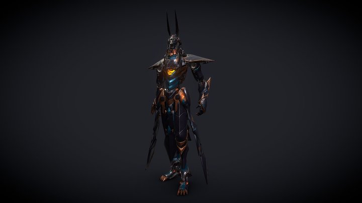 ANUBIS 3D Model