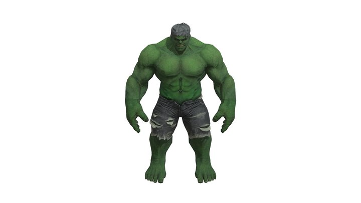 Hulk 3d Model 3D Model