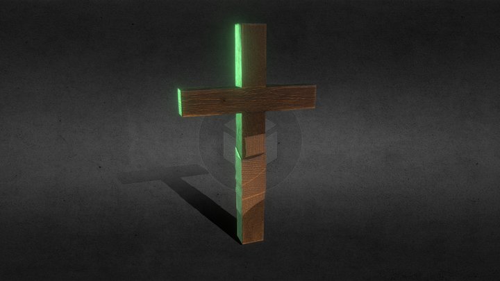Desecrated Crucifix 3D Model