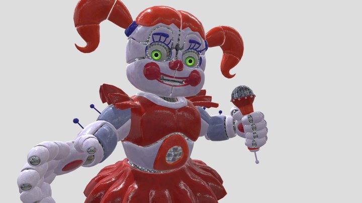Circus, baby FNAF special delivery 3D Model