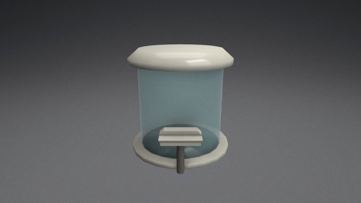 Experiment Tube 3D Model