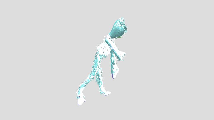 poppy-playtime-huggy-wuggy-jumpscare-animation 3D Model