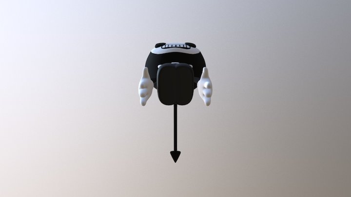 Bendy Devil 3D Model