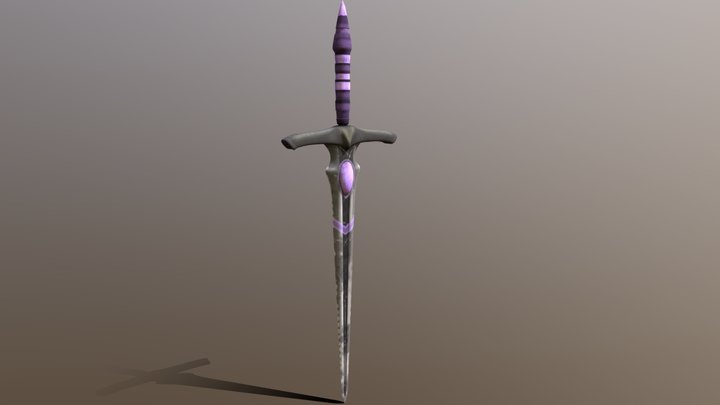 Magic Sword 3D Model
