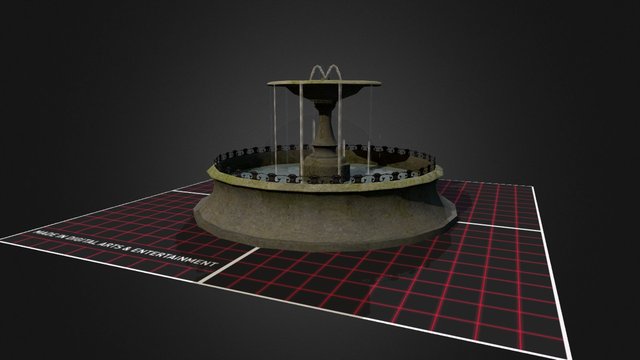 Prop_Fountain 3D Model