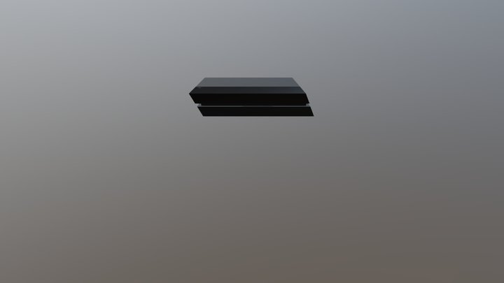 PlayStation 4 (PS4) 3D Model
