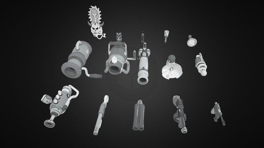 Weapons (Mouse: P.I. For Hire)