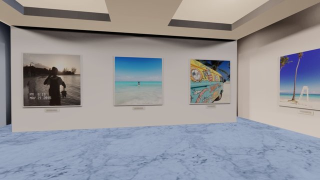 Instamuseum for @beyvoyaj 3D Model