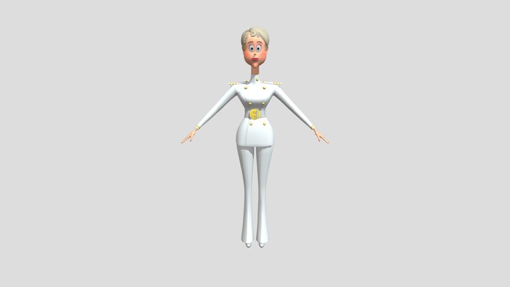 Ericka 3D Model