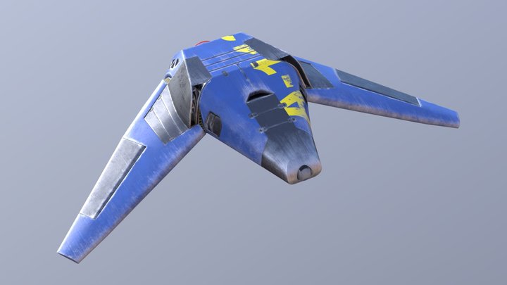 Sci fi Drone 3D Model