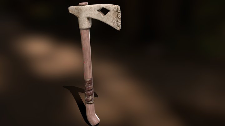Bone Tomahawk 3D Model