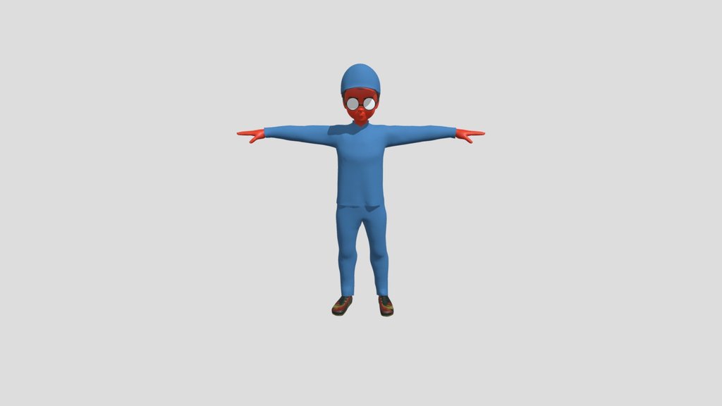Coach Character Rigged
