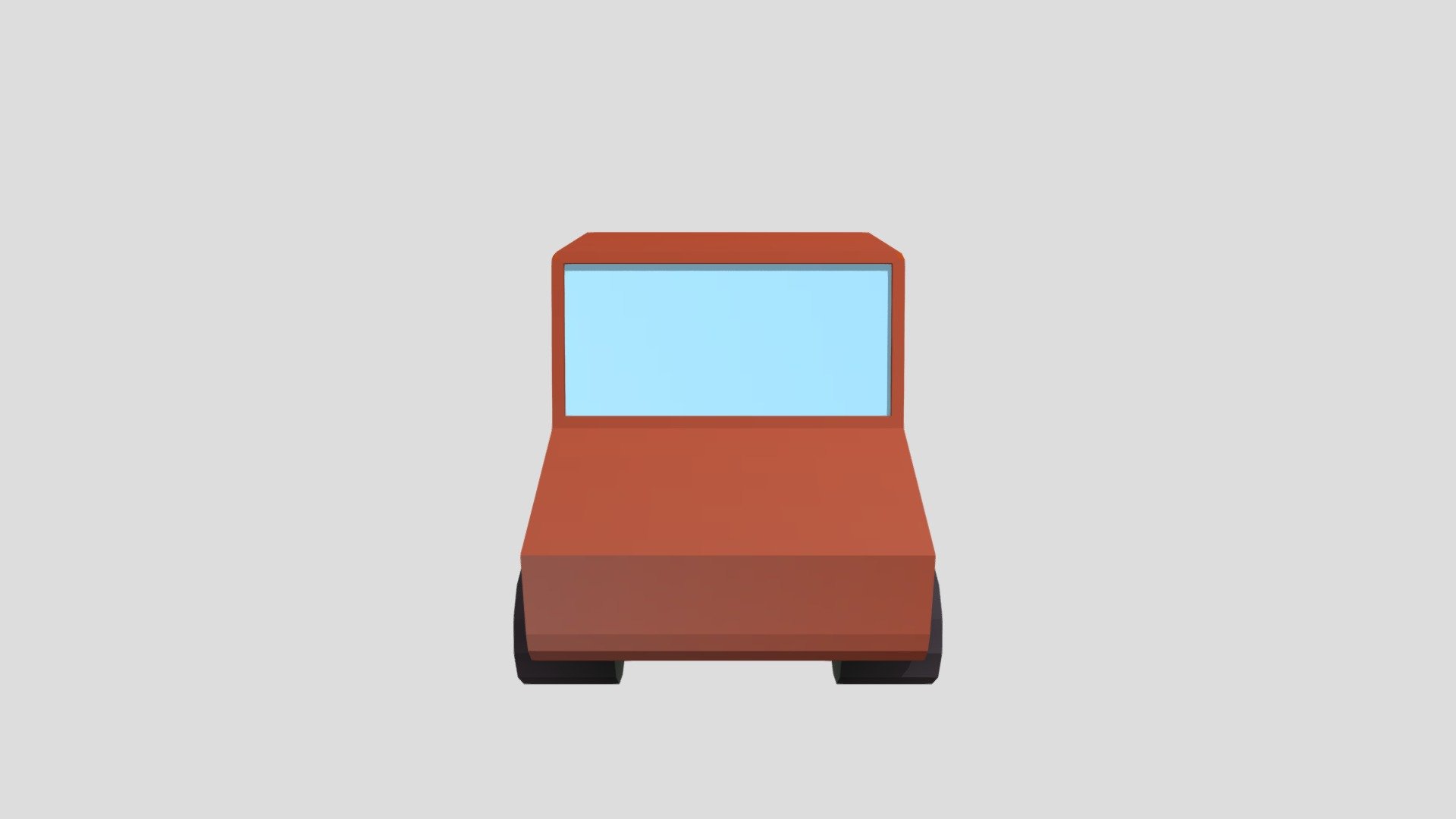 Cute Little Car LowPoly