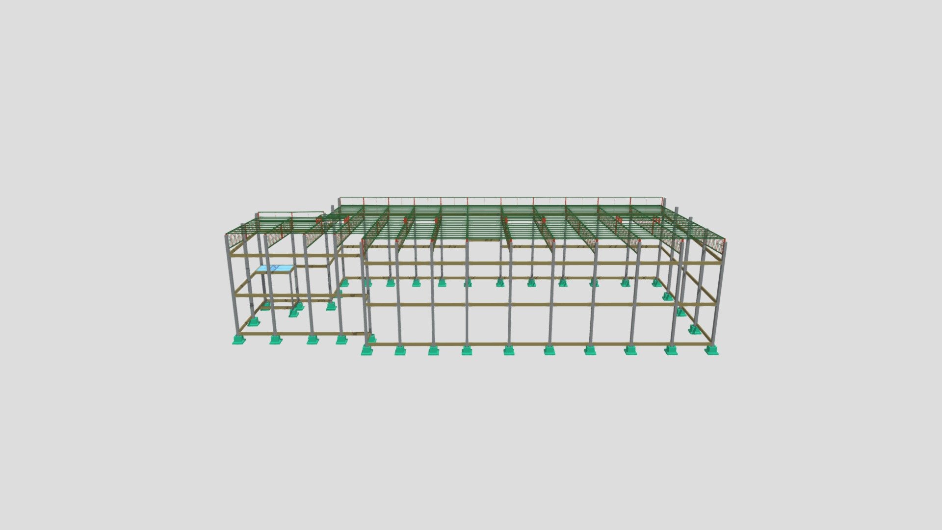 Modelagem Estrutural 3D- Barracão C R03