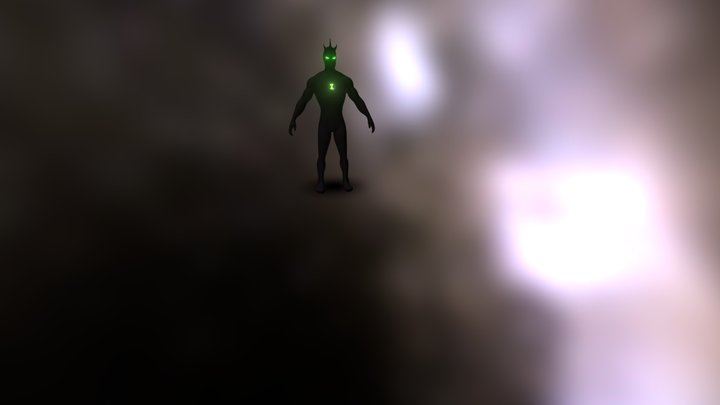 alien x 3D Model