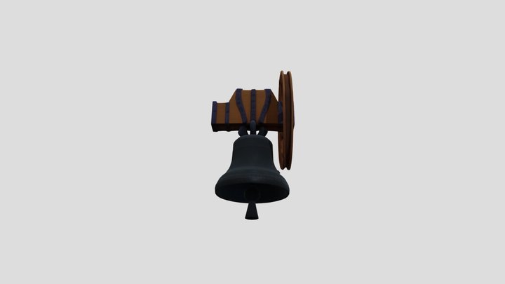 Animated Church bell (Work in Progress) 3D Model