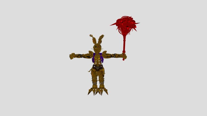 carnival-hunter-springbonnie-by-bunzai 3D Model