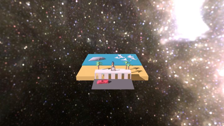 VIlla decorata con accessori De Giorgi e Rivi 3D Model