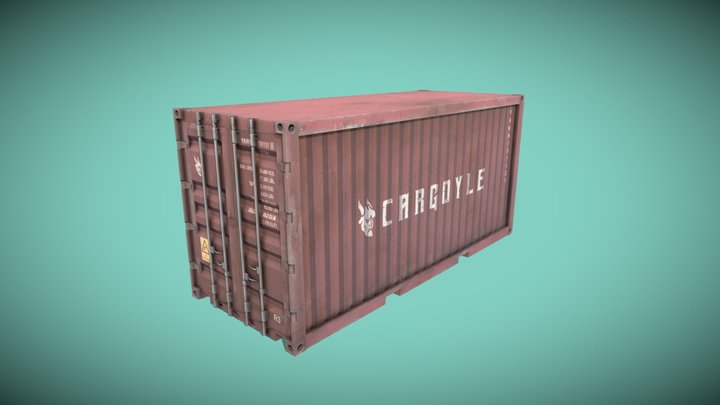 Shipping-Container 3D Model