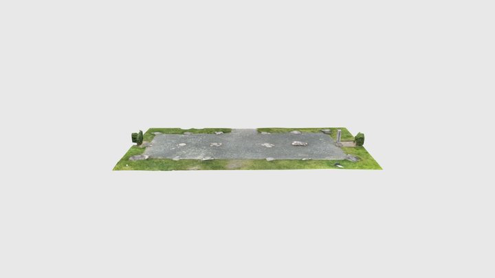 大宰府政庁　南門 3D Model