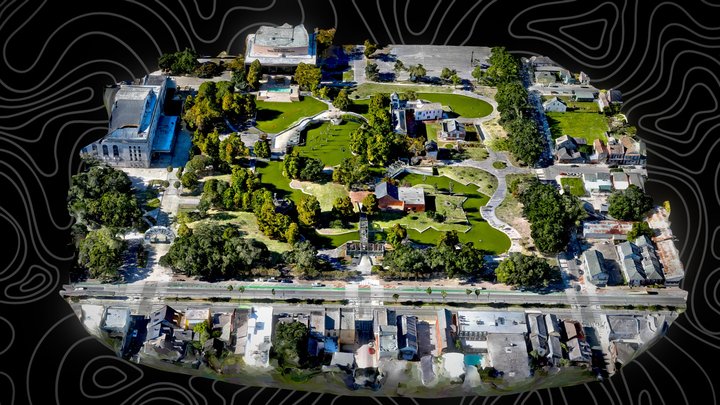 Louis Armstrong Park Digital Twin 3D Model