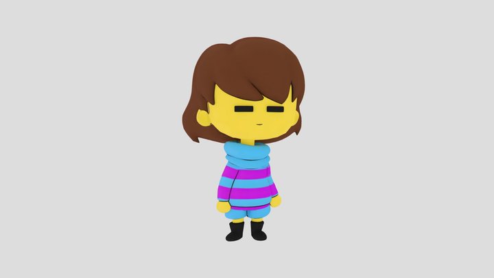 Frisk 3D Model